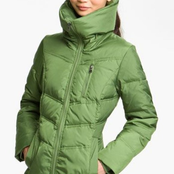 Andrew Marc Down Puffer Jacket, Orange - Picture 7 of 7